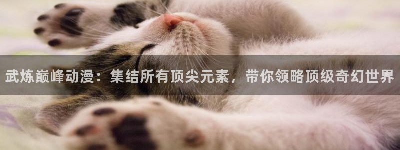 囧次元下载最新：武炼巅峰动漫：集结所有顶尖元素，带你领略顶级奇幻世界