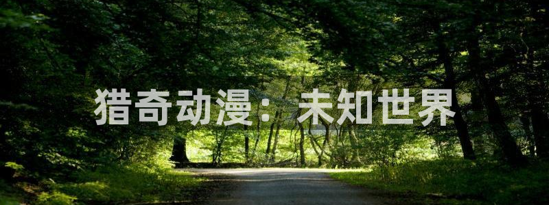 囧次元下载正版官网：猎奇动漫：未知世界