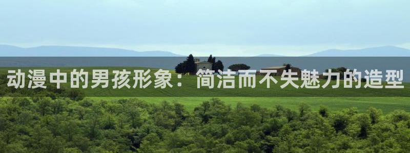 囧次元链接：动漫中的男孩形象：简洁而不失魅力的造型