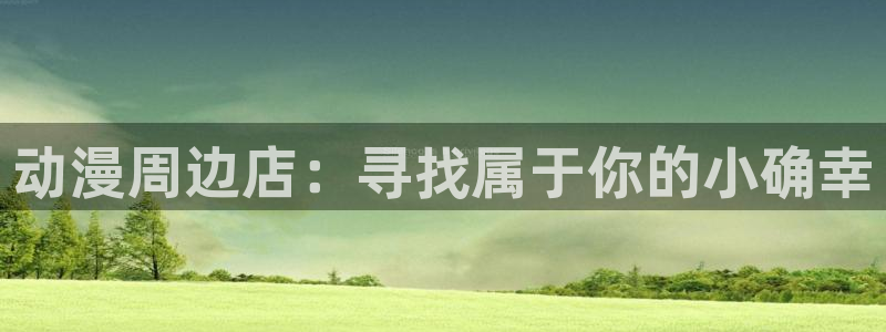 囧次元app正版下载官网：动漫周边店：寻找属于你的小确幸